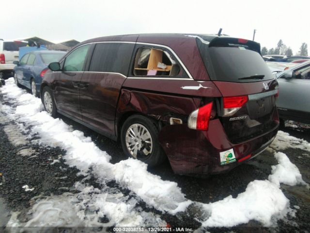 Photo 2 VIN: 5FNRL5H27EB066944 - HONDA ODYSSEY 