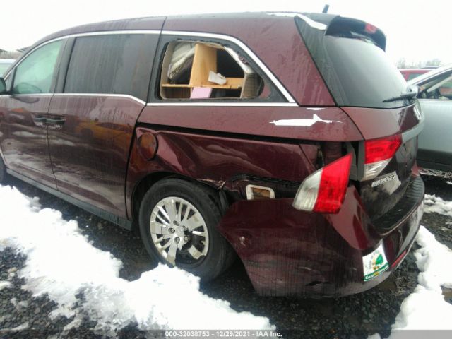 Photo 5 VIN: 5FNRL5H27EB066944 - HONDA ODYSSEY 