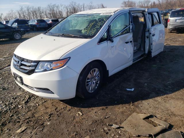 Photo 1 VIN: 5FNRL5H27FB119207 - HONDA ODYSSEY LX 