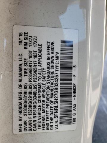 Photo 9 VIN: 5FNRL5H27GB034367 - HONDA ODYSSEY LX 