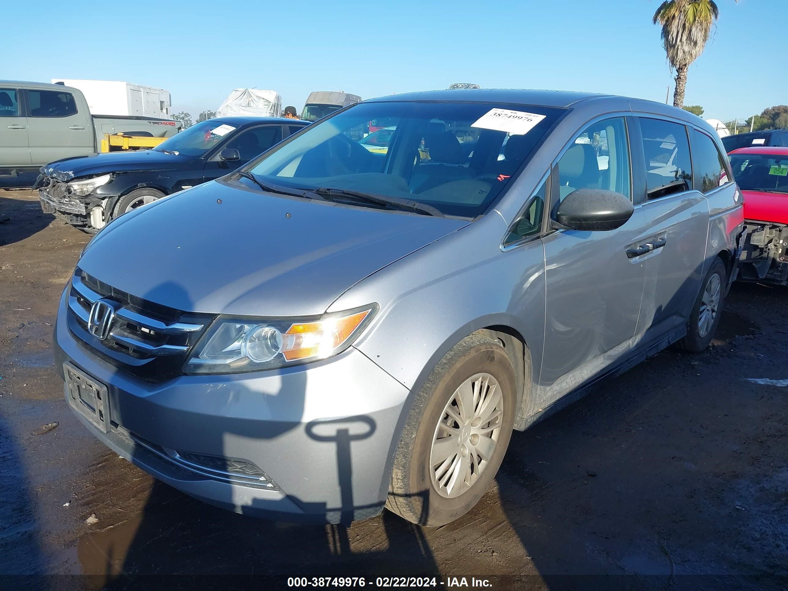 Photo 1 VIN: 5FNRL5H27GB066171 - HONDA ODYSSEY 