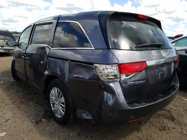 Photo 2 VIN: 5FNRL5H27GB100044 - HONDA ODYSSEY LX 