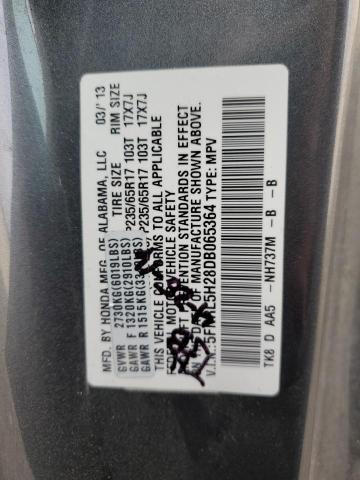 Photo 9 VIN: 5FNRL5H28DB065364 - HONDA ODYSSEY LX 