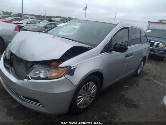 Photo 1 VIN: 5FNRL5H28EB042717 - HONDA ODYSSEY 