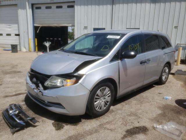 Photo 1 VIN: 5FNRL5H28EB078214 - HONDA ODYSSEY LX 