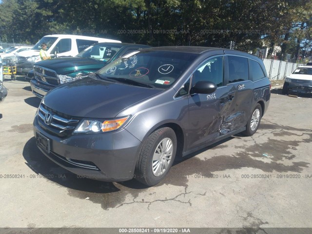 Photo 1 VIN: 5FNRL5H28EB126391 - HONDA ODYSSEY 