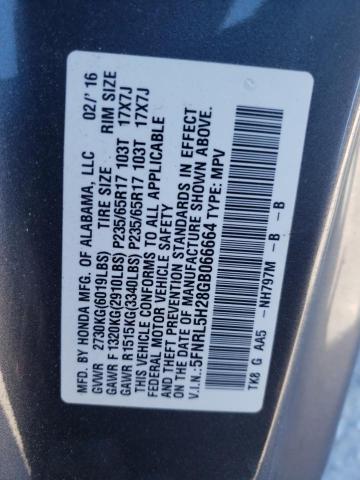 Photo 13 VIN: 5FNRL5H28GB066664 - HONDA ODYSSEY LX 