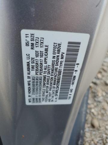 Photo 12 VIN: 5FNRL5H29BB076001 - HONDA ODYSSEY LX 