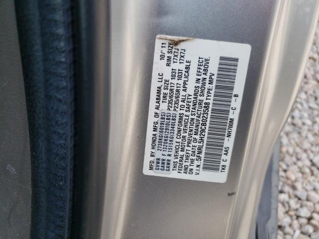 Photo 9 VIN: 5FNRL5H29CB023588 - HONDA ODYSSEY LX 