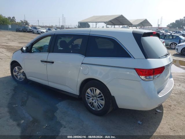 Photo 2 VIN: 5FNRL5H29FB079194 - HONDA ODYSSEY 