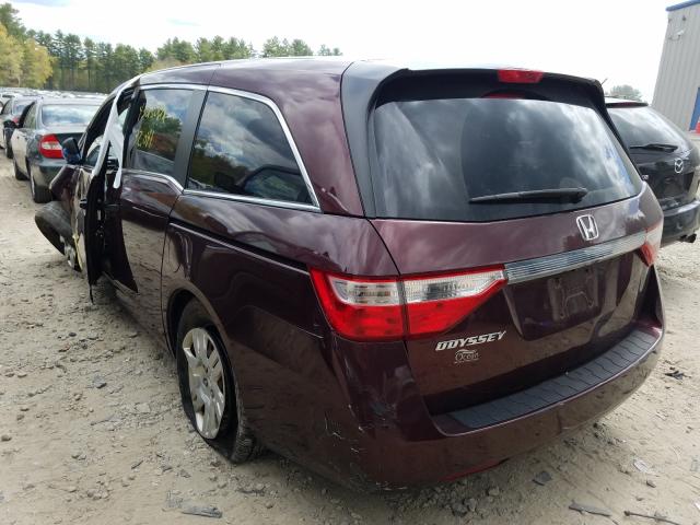 Photo 2 VIN: 5FNRL5H2XDB088273 - HONDA ODYSSEY LX 