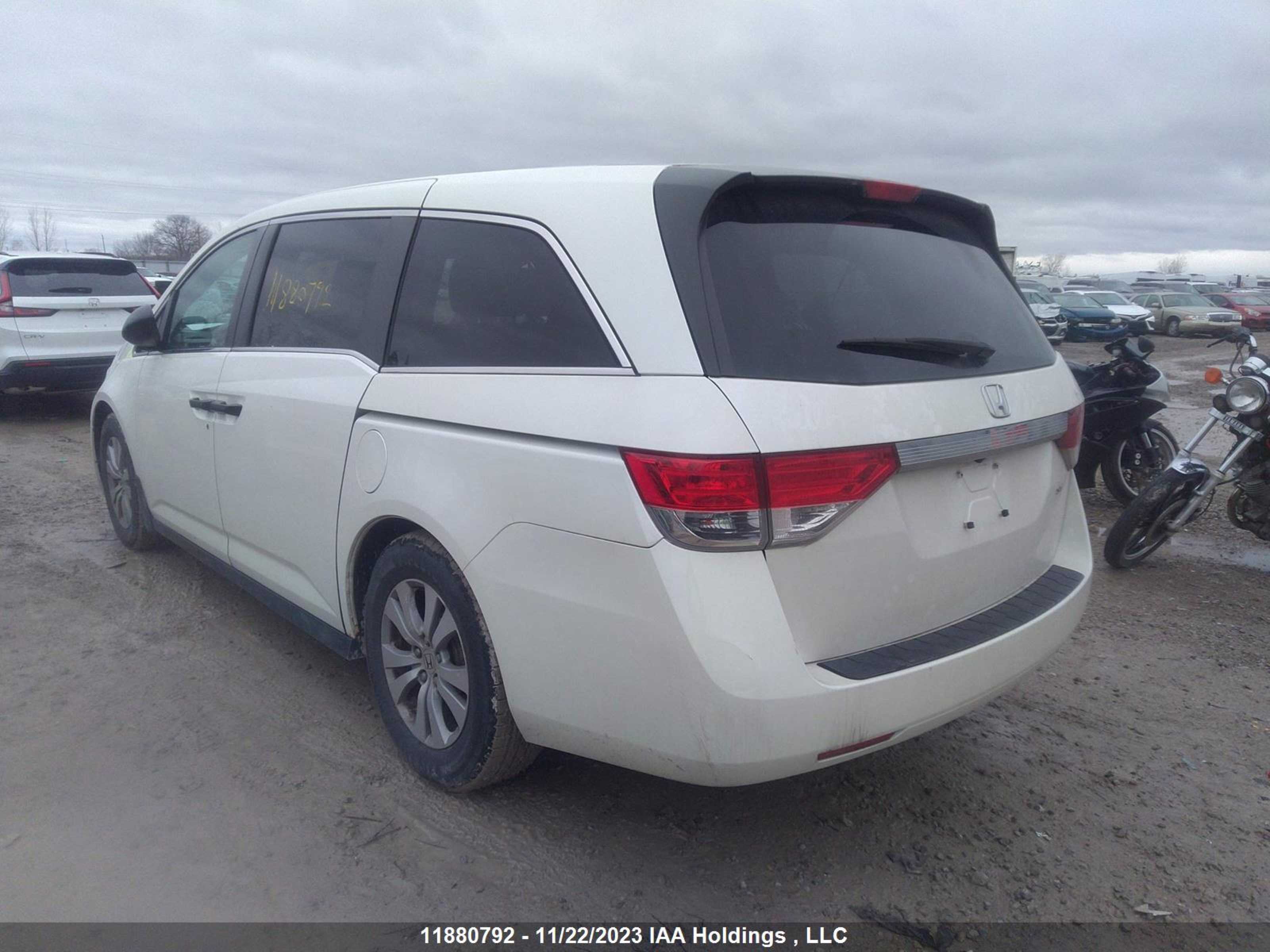 Photo 2 VIN: 5FNRL5H30EB505362 - HONDA ODYSSEY 