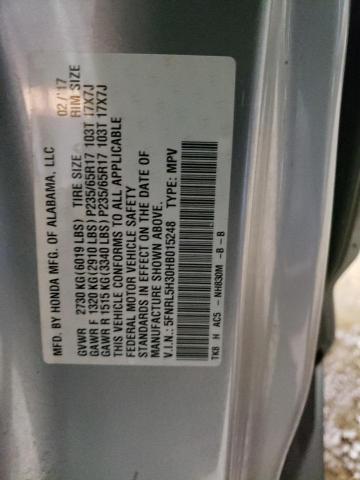 Photo 9 VIN: 5FNRL5H30HB015248 - HONDA ODYSSEY SE 