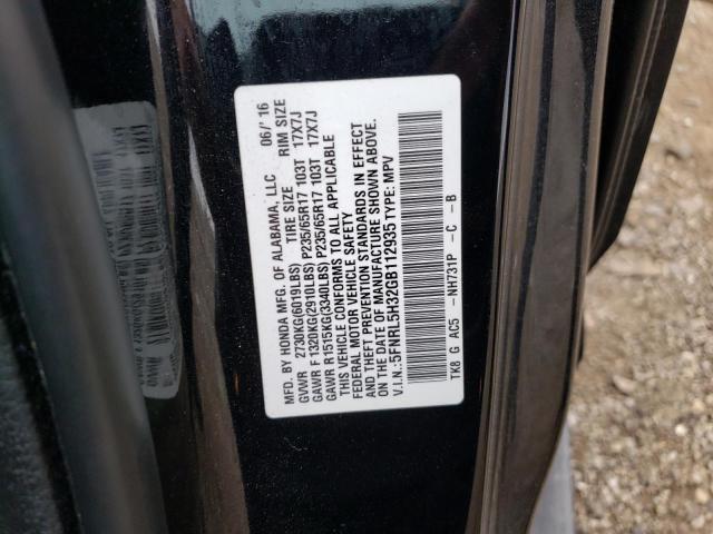 Photo 12 VIN: 5FNRL5H32GB112935 - HONDA ODYSSEY SE 