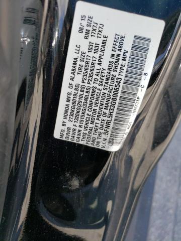 Photo 12 VIN: 5FNRL5H33GB006543 - HONDA ODYSSEY 