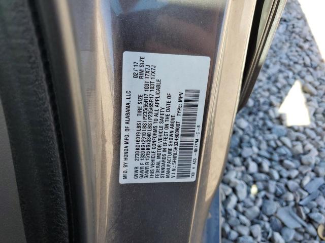 Photo 12 VIN: 5FNRL5H33HB009007 - HONDA ODYSSEY SE 