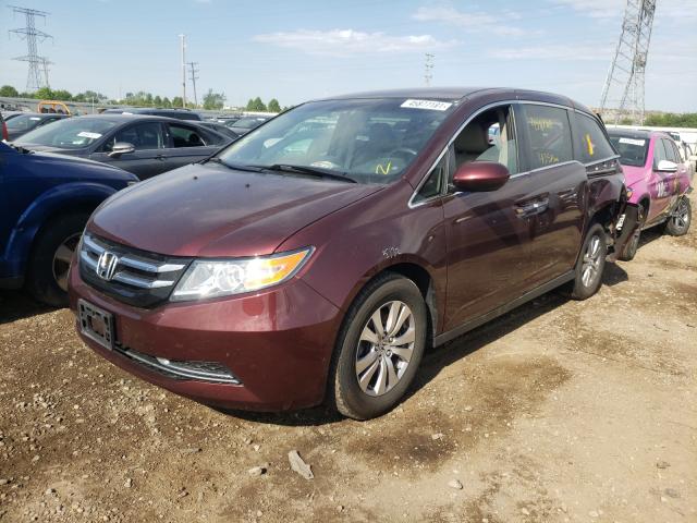 Photo 1 VIN: 5FNRL5H33HB024963 - HONDA ODYSSEY SE 