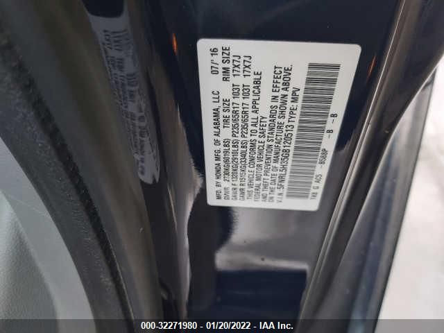 Photo 8 VIN: 5FNRL5H35GB120513 - HONDA ODYSSEY 