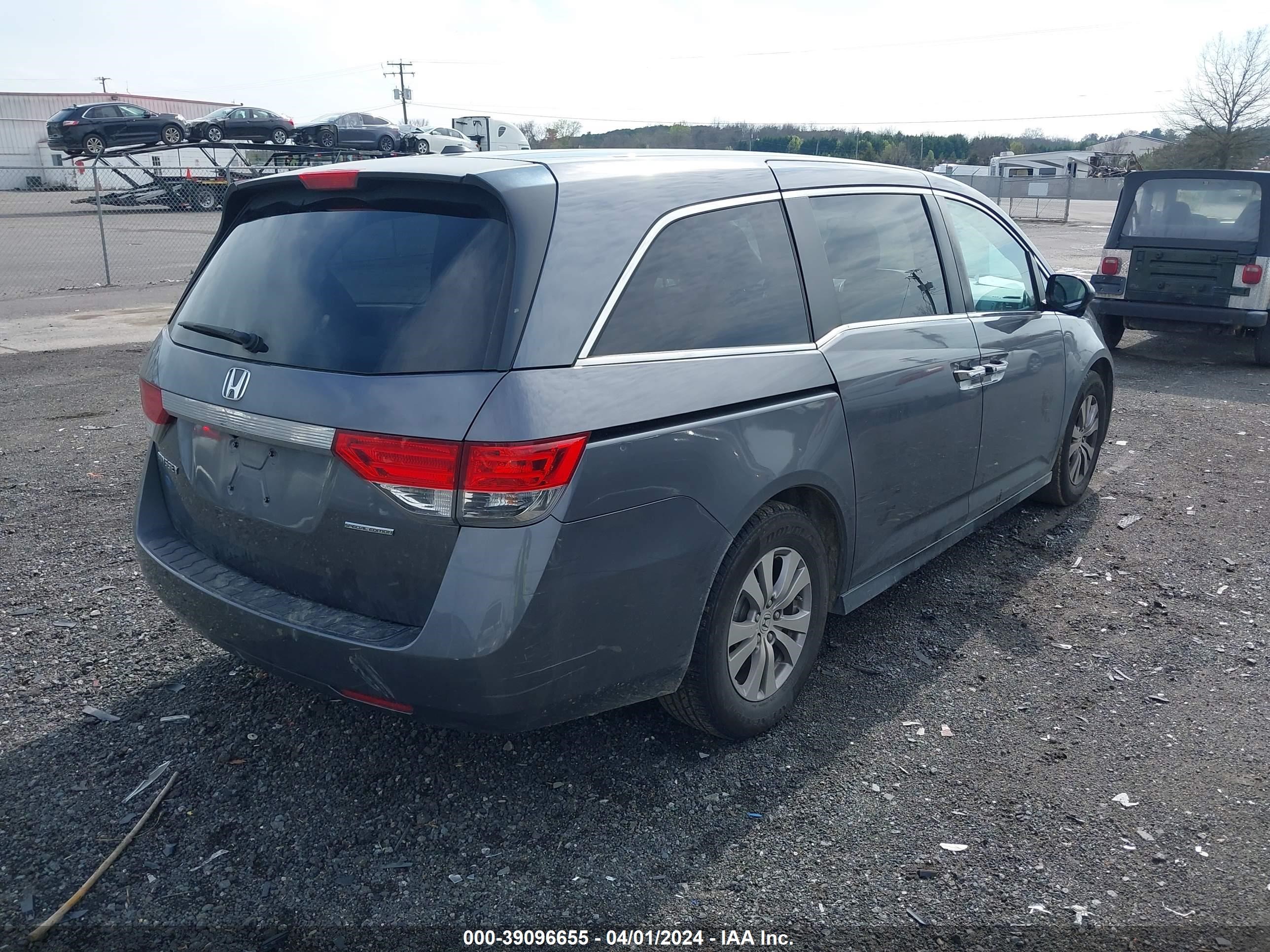 Photo 3 VIN: 5FNRL5H35GB141796 - HONDA ODYSSEY 