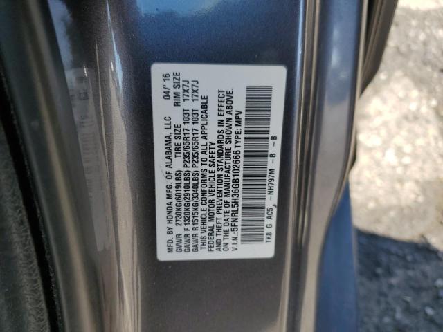 Photo 13 VIN: 5FNRL5H36GB102666 - HONDA ODYSSEY 