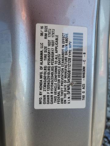 Photo 12 VIN: 5FNRL5H36GB112128 - HONDA ODYSSEY 