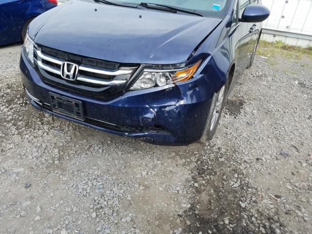 Photo 8 VIN: 5FNRL5H36HB025394 - HONDA ODYSSEY SE 