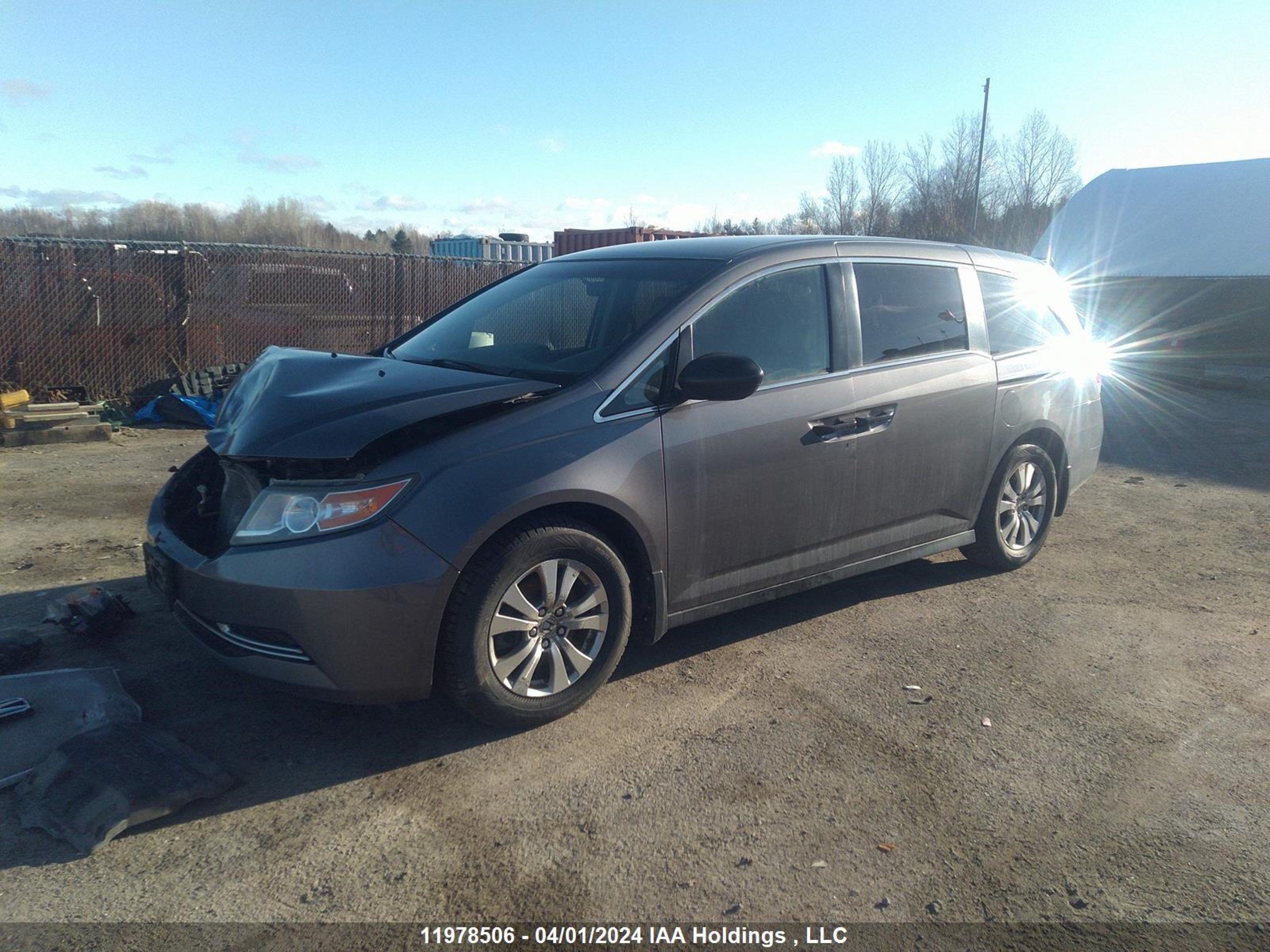 Photo 1 VIN: 5FNRL5H37EB502507 - HONDA ODYSSEY 