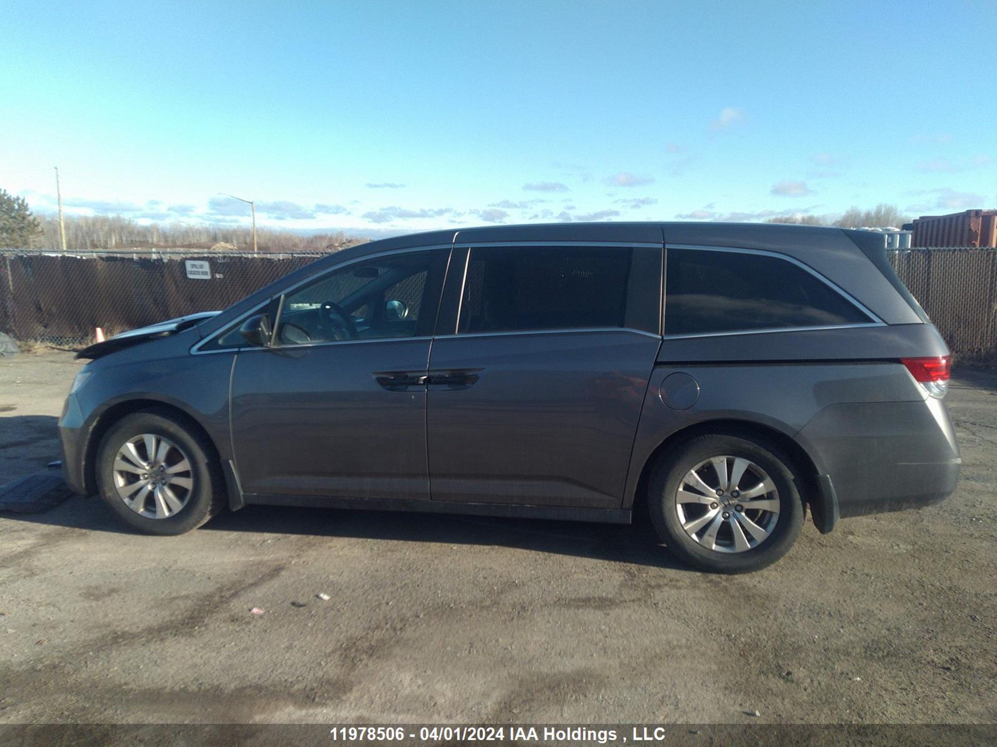 Photo 14 VIN: 5FNRL5H37EB502507 - HONDA ODYSSEY 