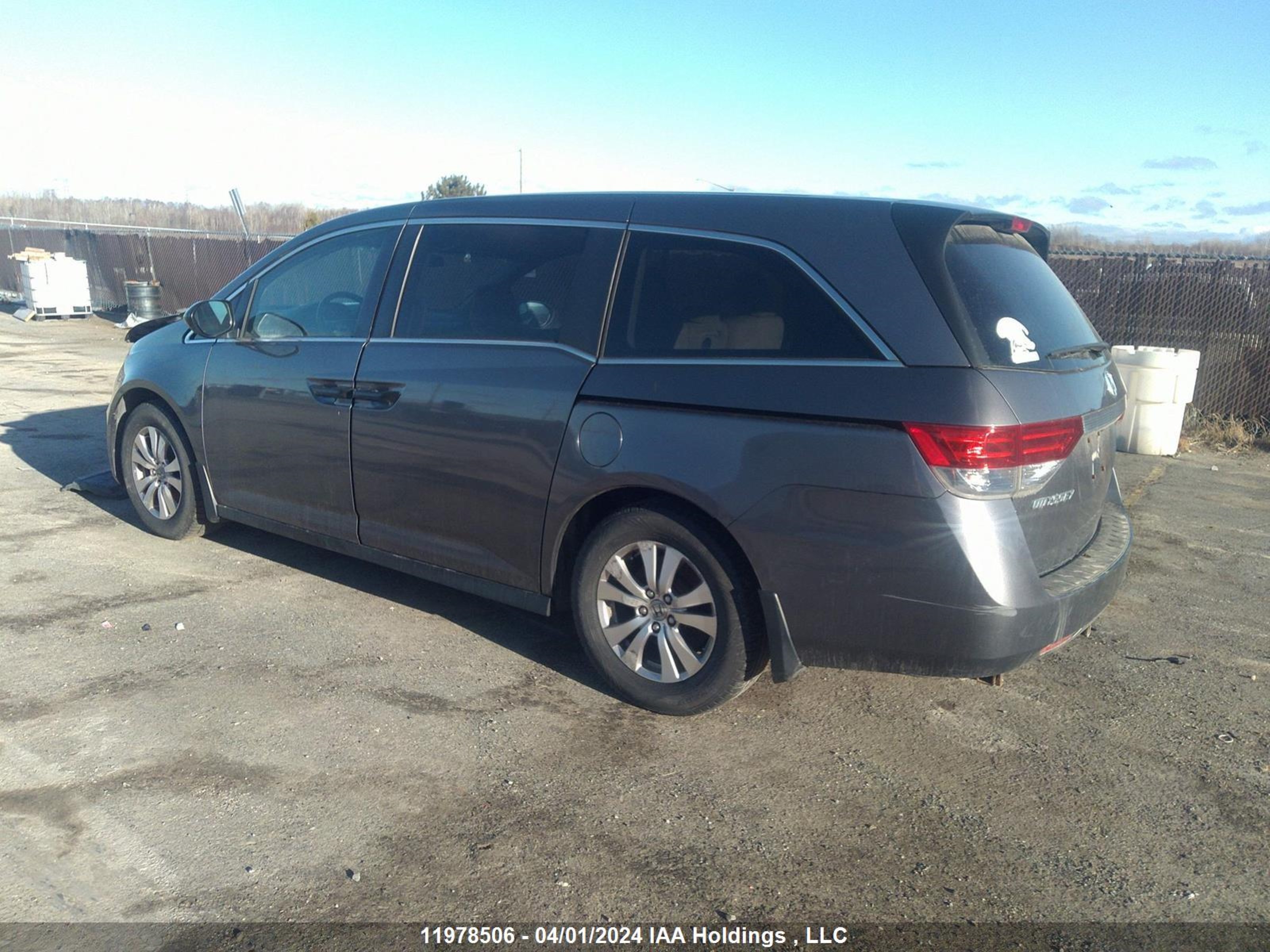 Photo 2 VIN: 5FNRL5H37EB502507 - HONDA ODYSSEY 