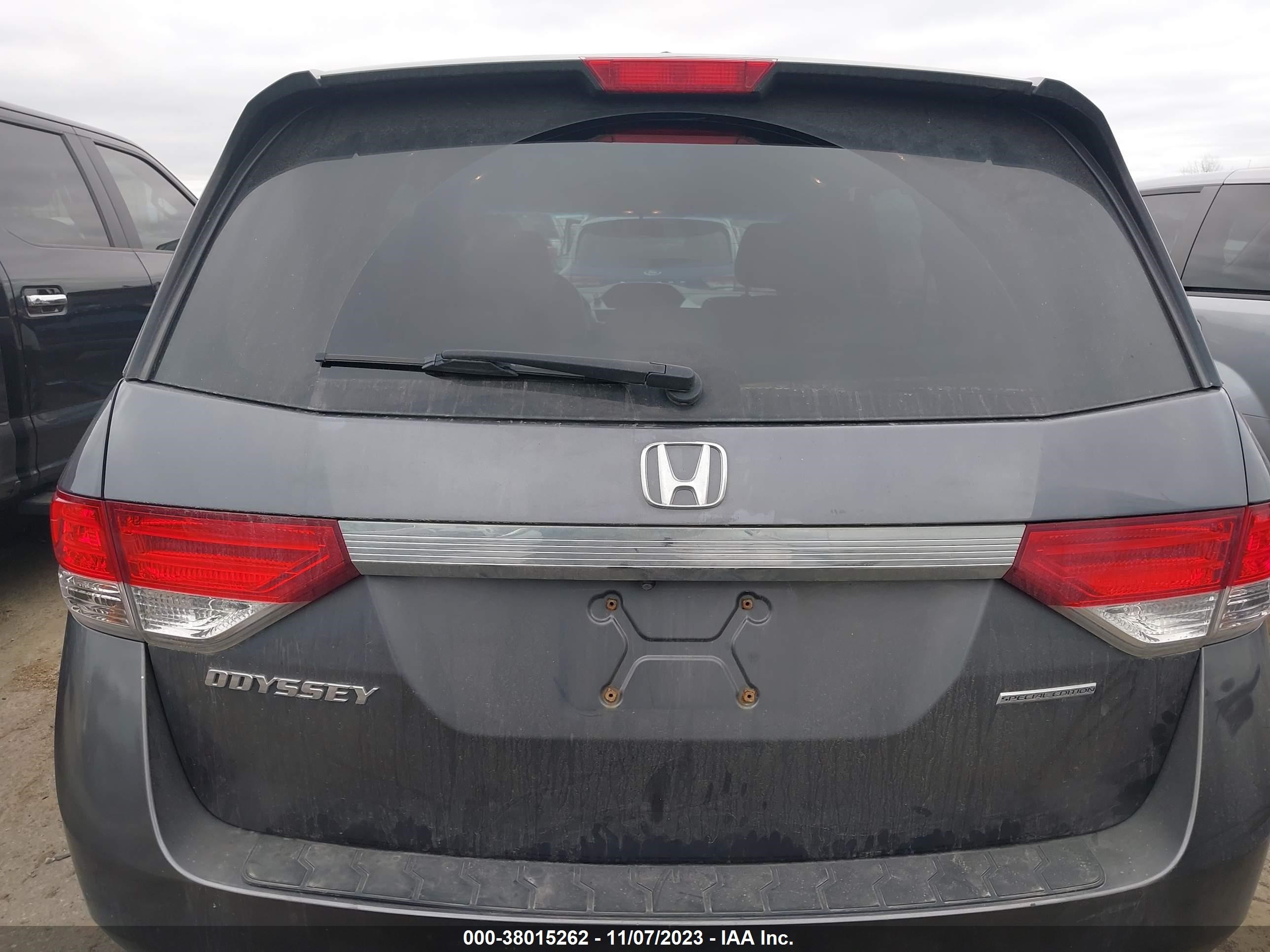 Photo 16 VIN: 5FNRL5H37GB116446 - HONDA ODYSSEY 