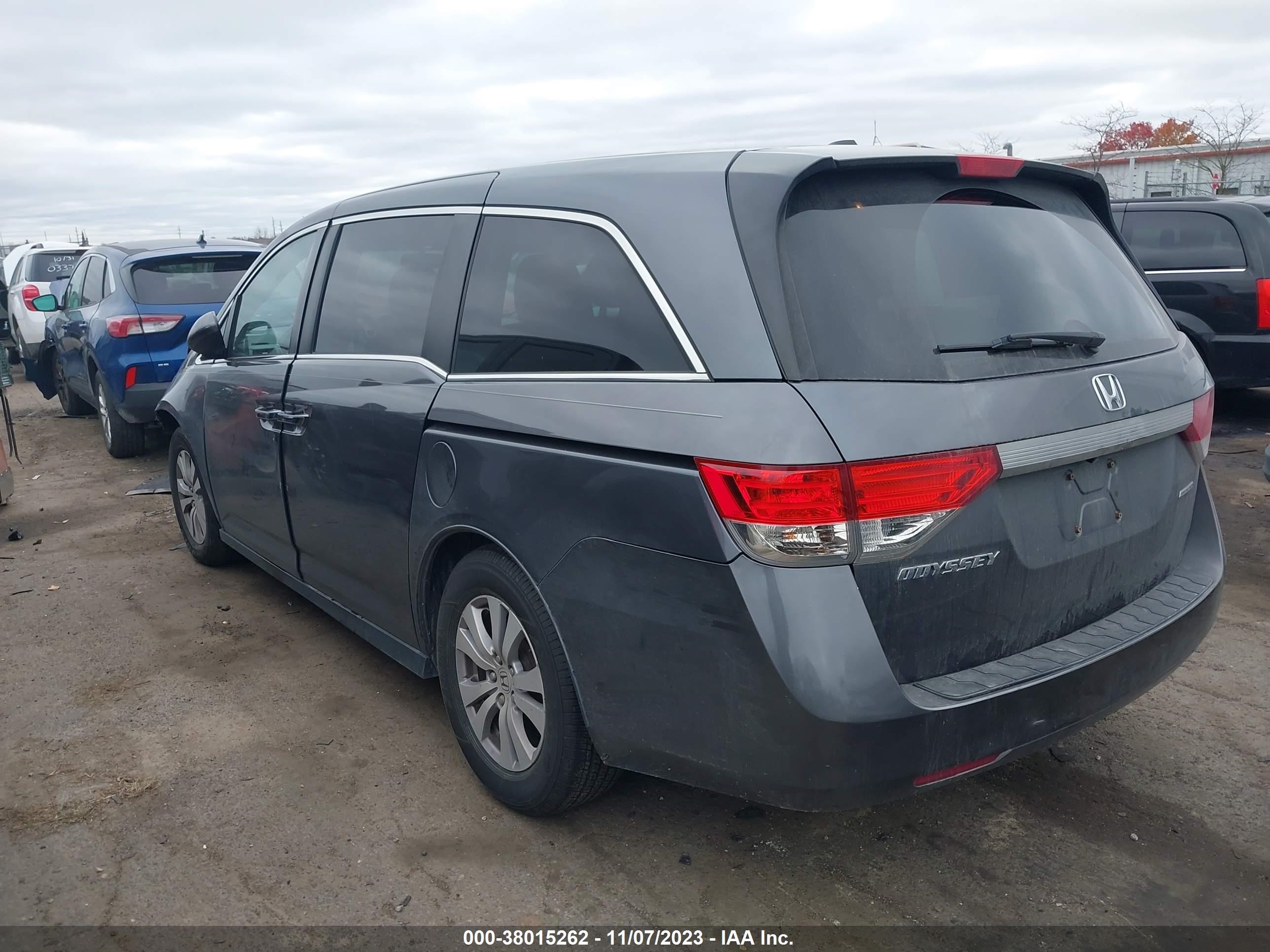 Photo 2 VIN: 5FNRL5H37GB116446 - HONDA ODYSSEY 