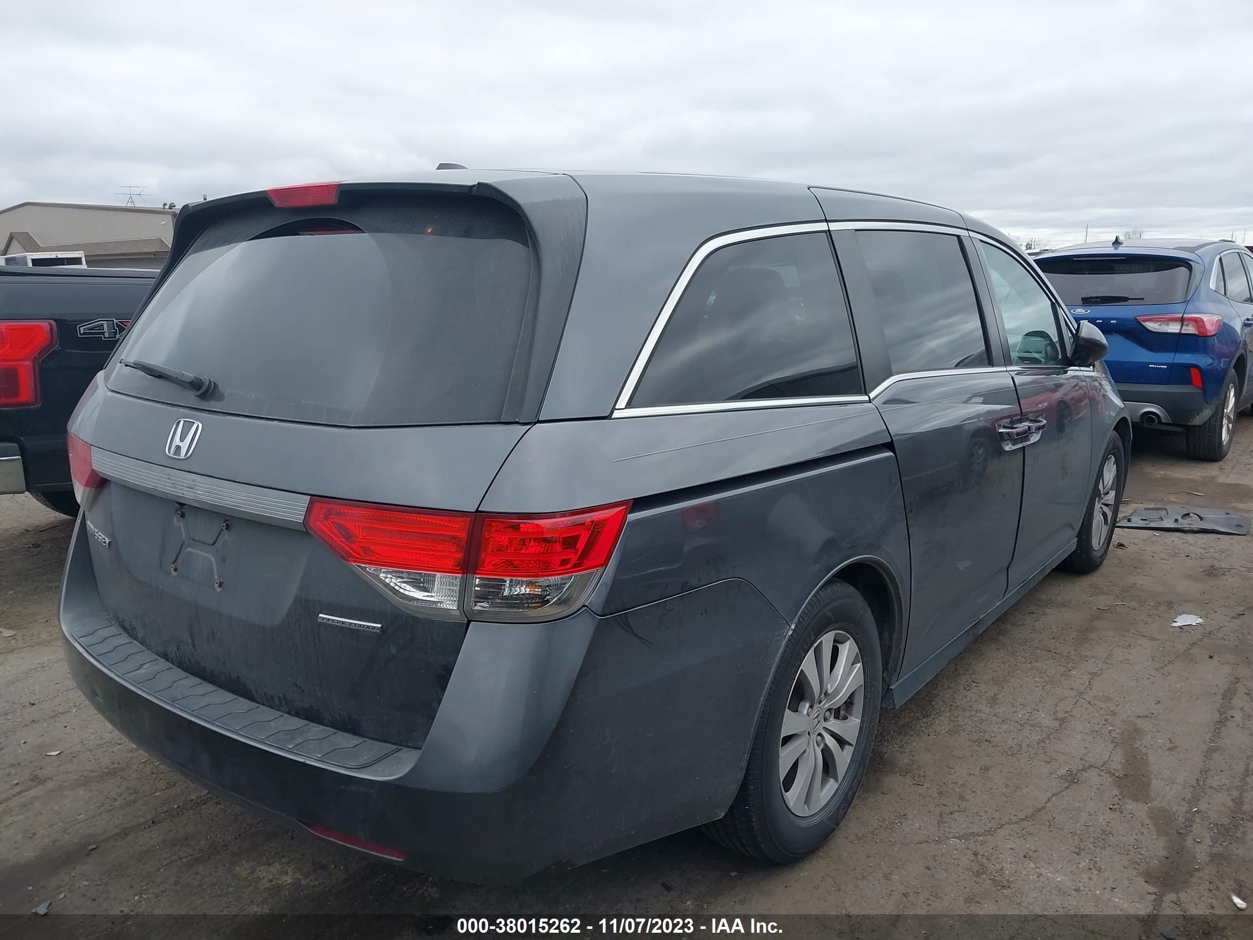 Photo 3 VIN: 5FNRL5H37GB116446 - HONDA ODYSSEY 