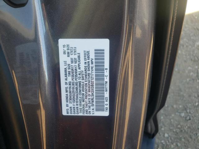 Photo 9 VIN: 5FNRL5H3XGB021217 - HONDA ODYSSEY SE 