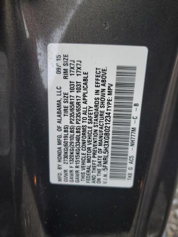 Photo 13 VIN: 5FNRL5H3XGB021234 - HONDA ODYSSEY 