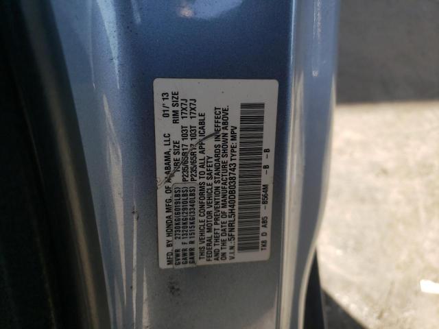 Photo 11 VIN: 5FNRL5H40DB038743 - HONDA ODYSSEY EX 