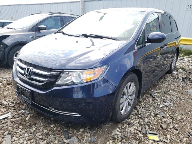 Photo 1 VIN: 5FNRL5H40EB124829 - HONDA ODYSSEY EX 