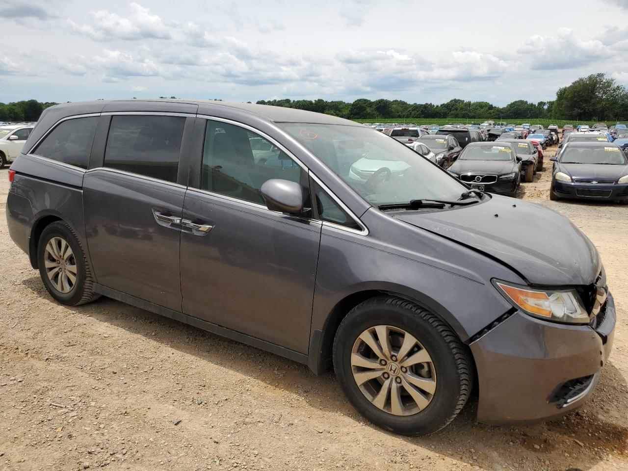 Photo 3 VIN: 5FNRL5H40FB117669 - HONDA ODYSSEY 