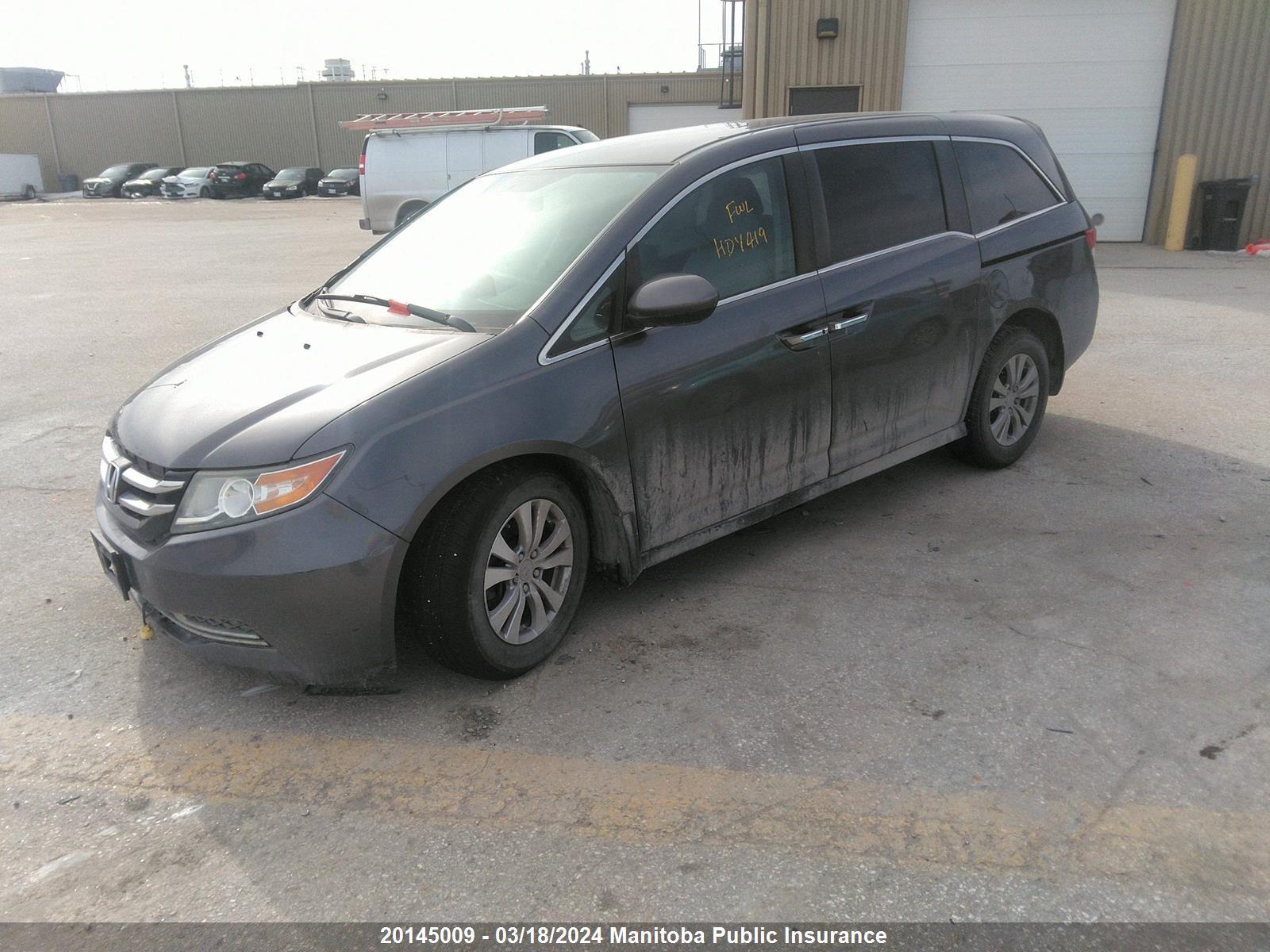 Photo 1 VIN: 5FNRL5H40FB509311 - HONDA ODYSSEY 