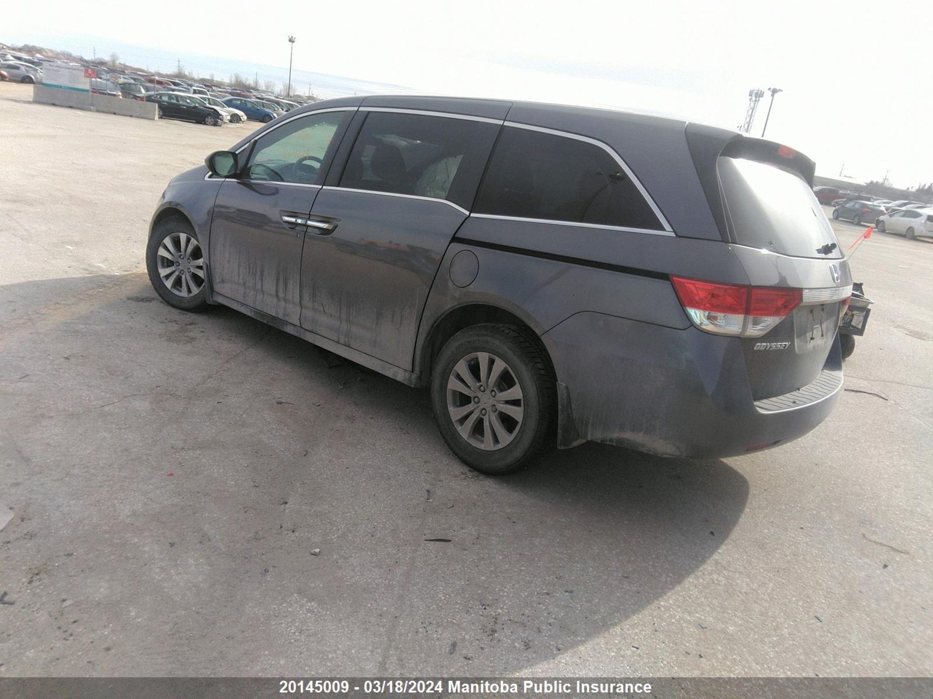 Photo 2 VIN: 5FNRL5H40FB509311 - HONDA ODYSSEY 