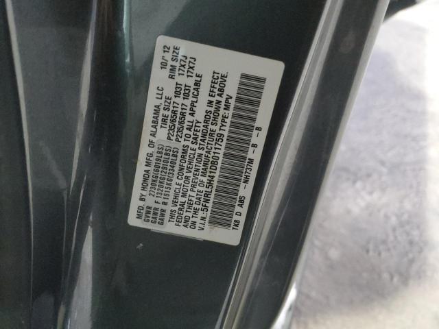 Photo 12 VIN: 5FNRL5H41DB011759 - HONDA ODYSSEY EX 