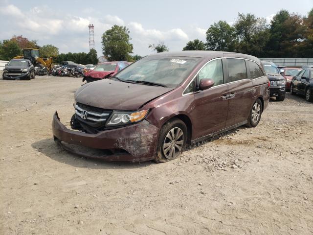 Photo 1 VIN: 5FNRL5H42EB035666 - HONDA ODYSSEY EX 