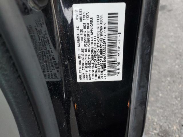 Photo 12 VIN: 5FNRL5H43BB044467 - HONDA ODYSSEY EX 