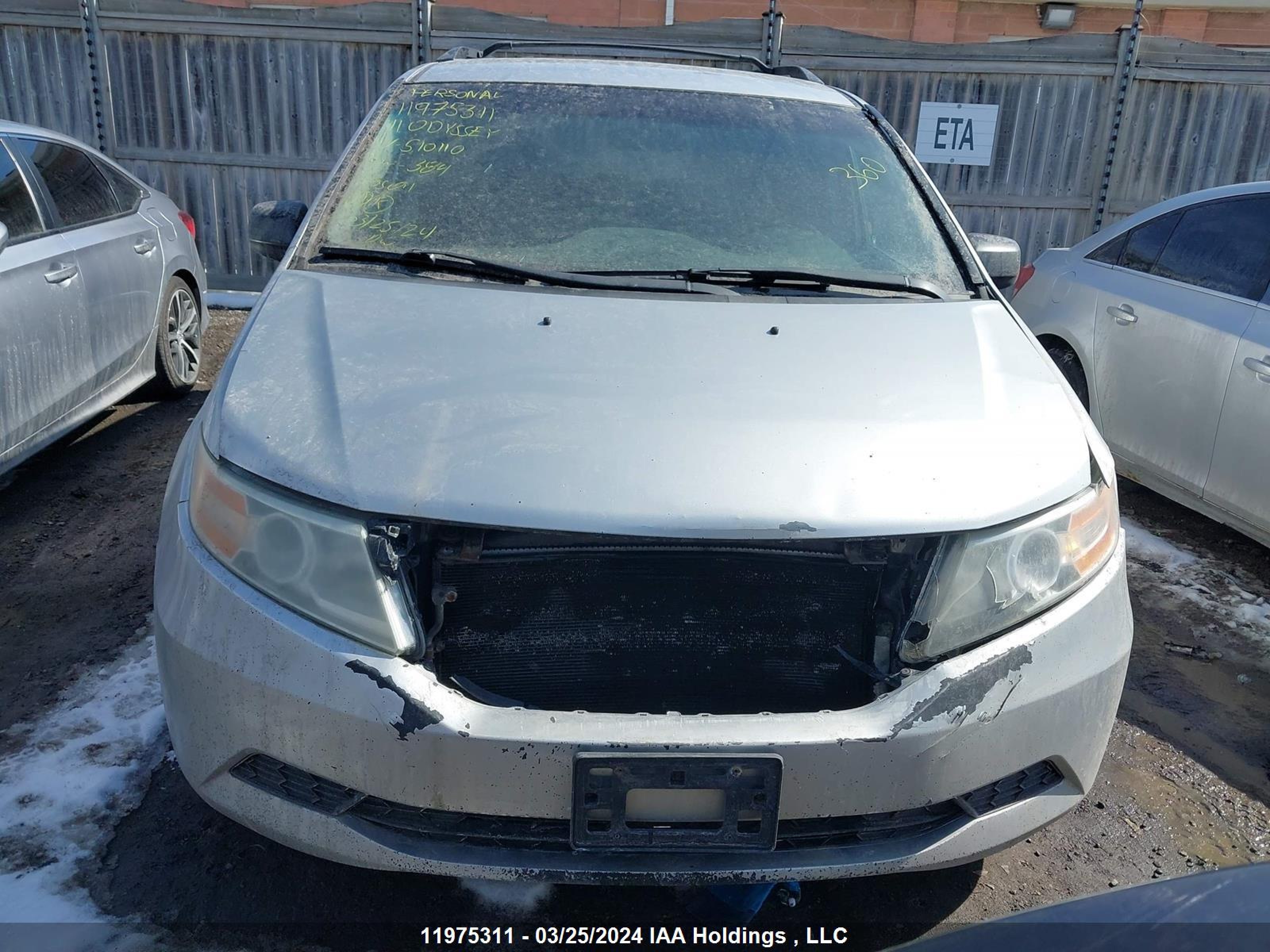 Photo 11 VIN: 5FNRL5H43BB510110 - HONDA ODYSSEY 