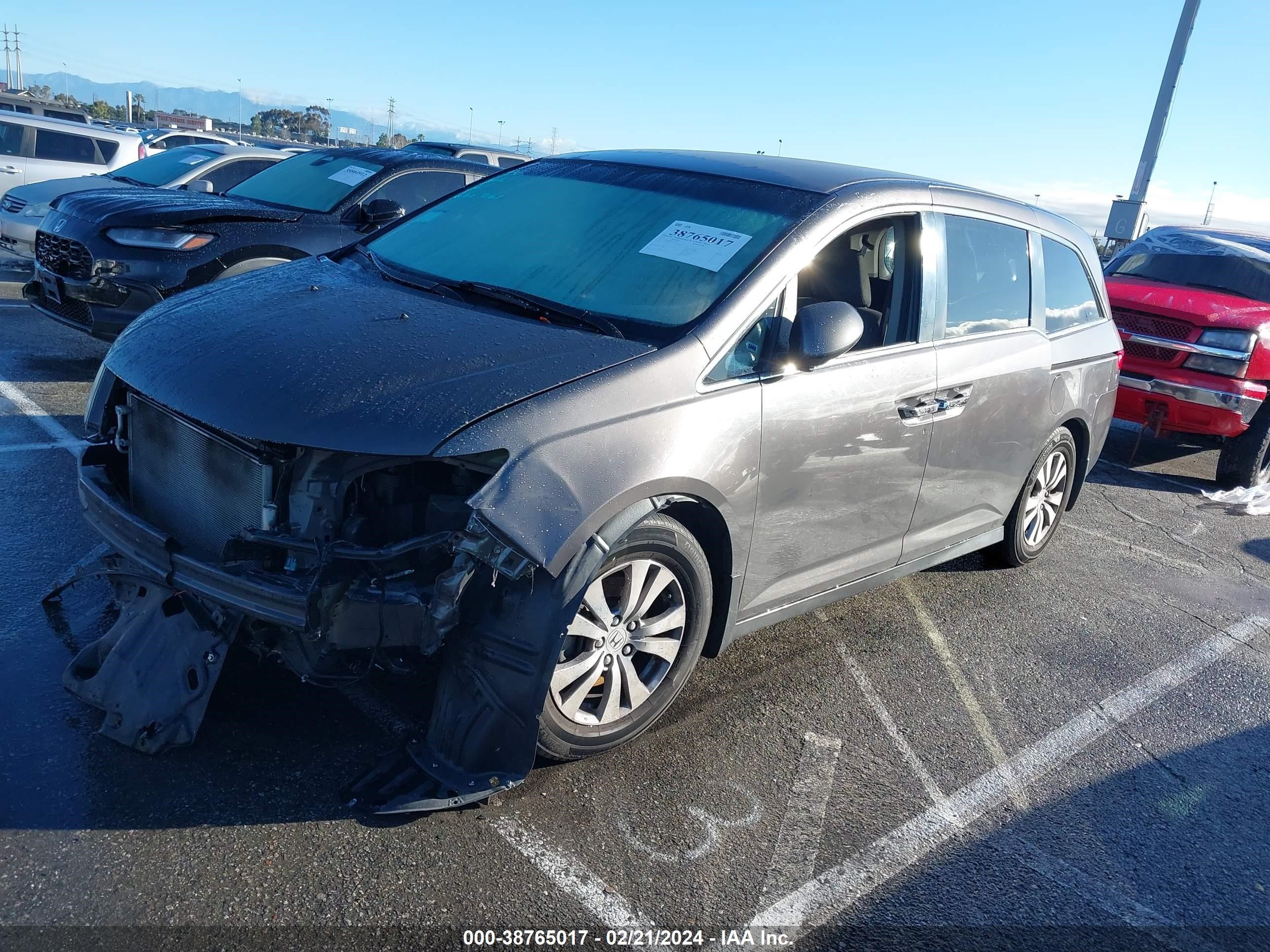 Photo 1 VIN: 5FNRL5H43EB135193 - HONDA ODYSSEY 