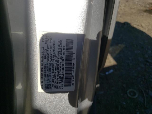 Photo 9 VIN: 5FNRL5H44CB057827 - HONDA ODYSSEY EX 