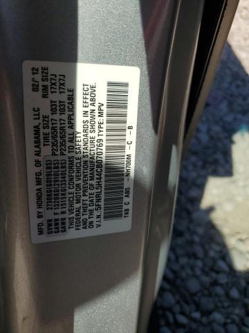 Photo 12 VIN: 5FNRL5H44CB070769 - HONDA ODYSSEY EX 