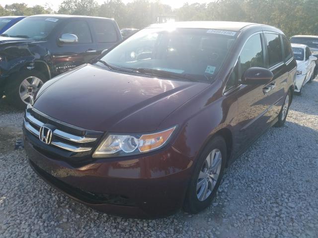 Photo 1 VIN: 5FNRL5H44EB100680 - HONDA ODYSSEY EX 