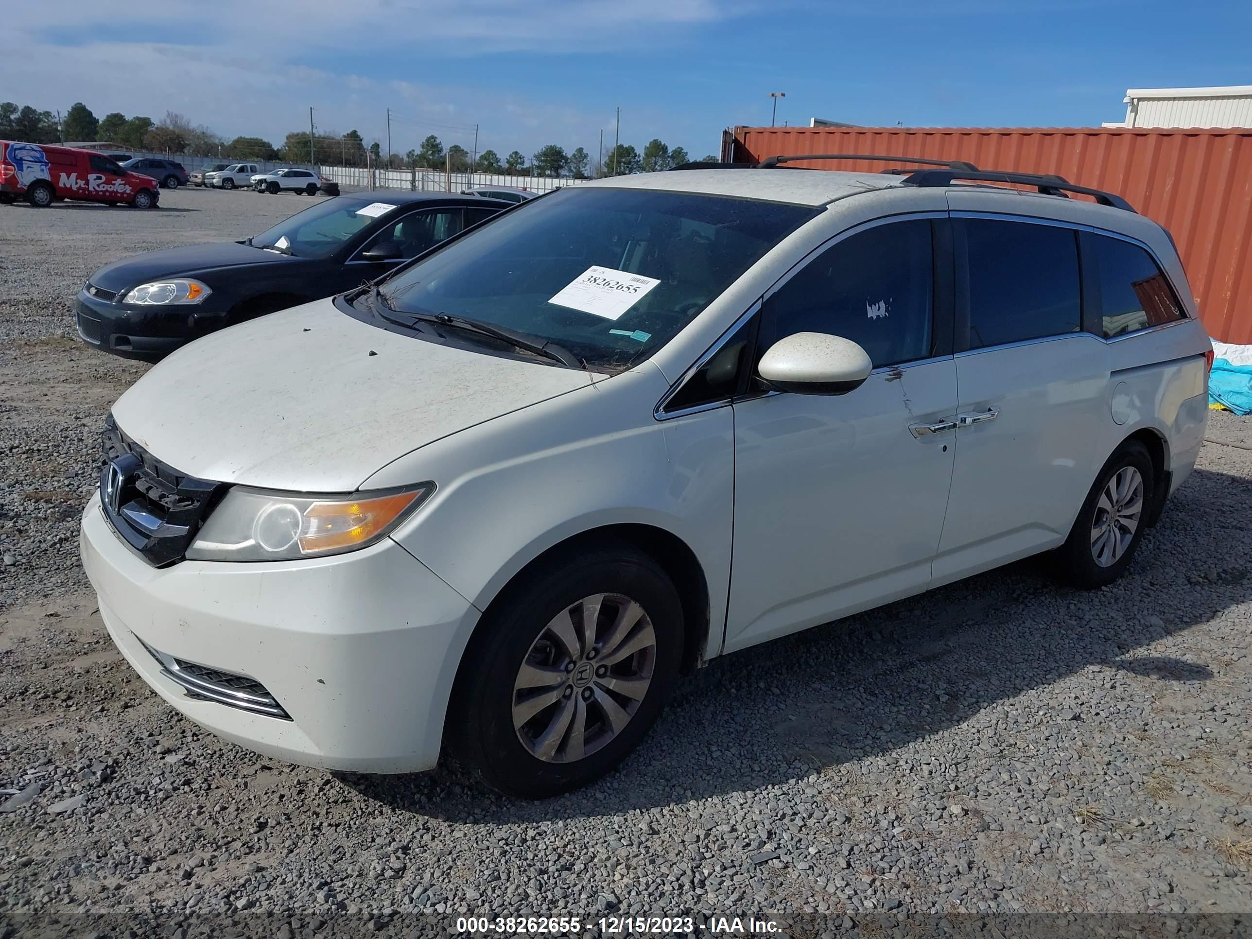 Photo 1 VIN: 5FNRL5H44FB018918 - HONDA ODYSSEY 