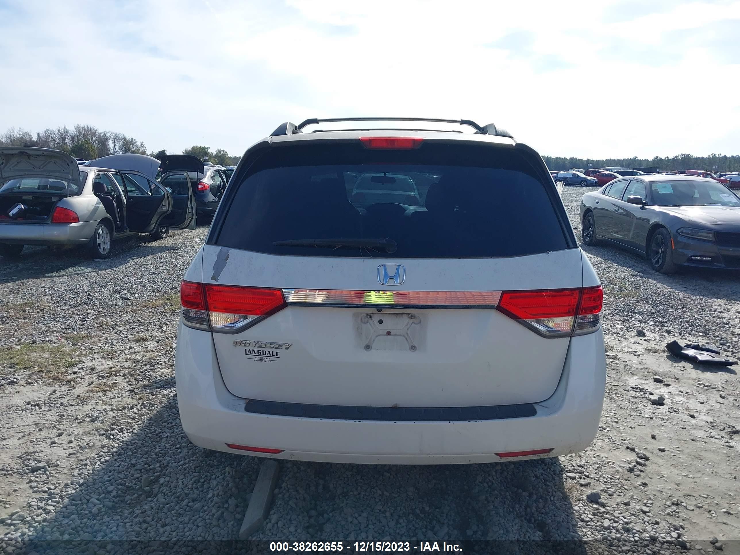 Photo 15 VIN: 5FNRL5H44FB018918 - HONDA ODYSSEY 