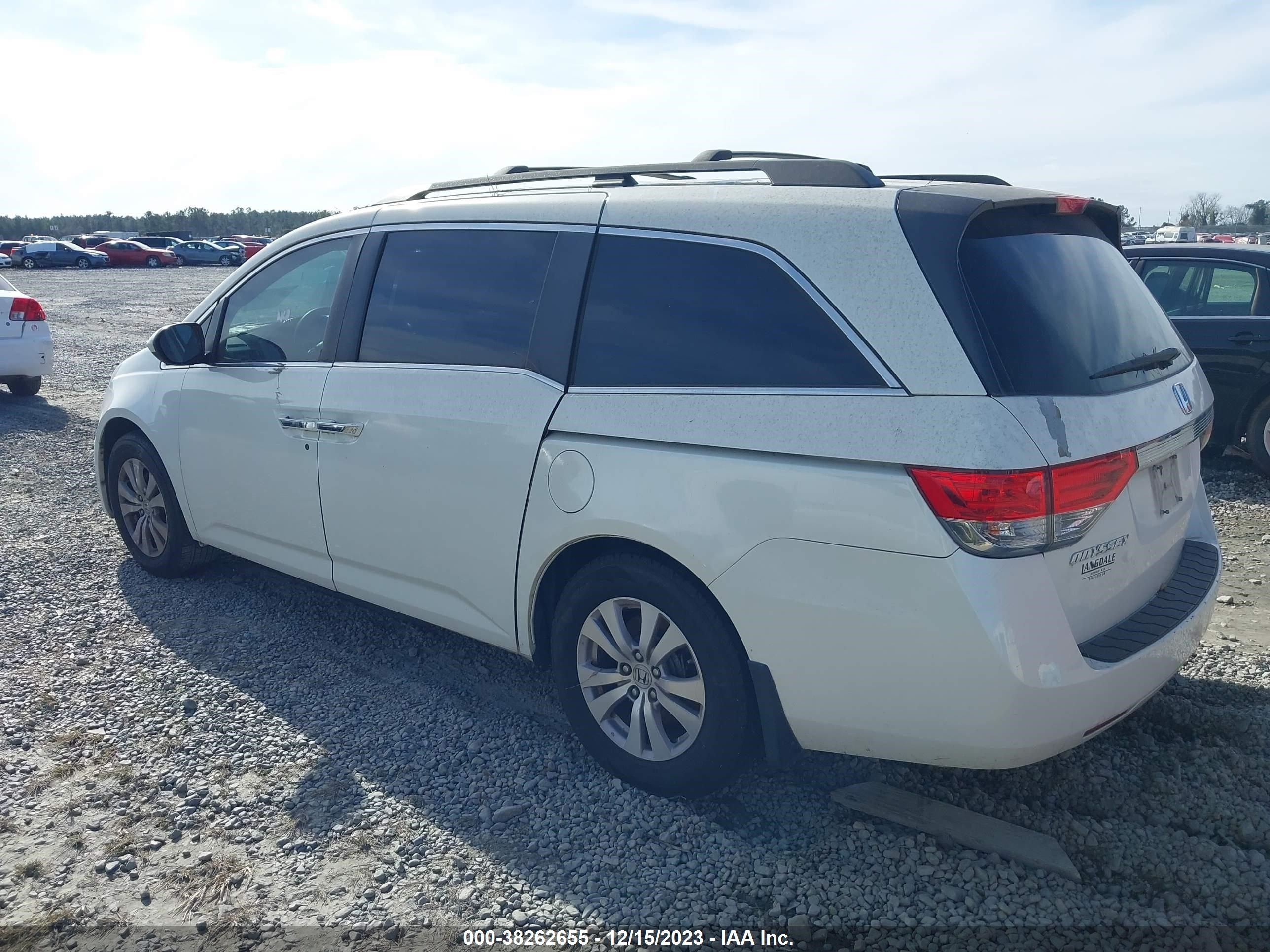 Photo 2 VIN: 5FNRL5H44FB018918 - HONDA ODYSSEY 